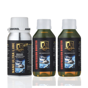 Armorol Nano Ultra Lube 100 ml + 200 ml Compression Booster  For Cars Up to 1500 cc  with High Oil Consumption